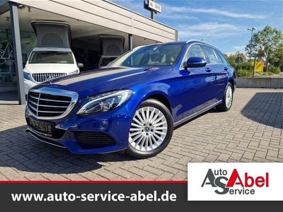Gebraucht Mercedes C220 Exclusive 170 PS (125 kW) 2018 Blaumetallic Kombi
