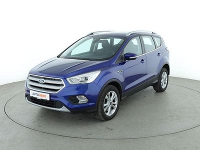 Blau Gebraucht 2017 Ford Kuga Titanium SUV | 15.790 € (Fairer Preis)