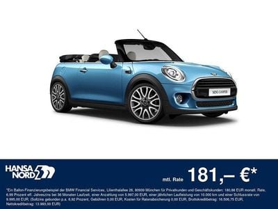 Gebraucht Mini Cooper Cabriolet 136 PS (100 kW) 2019 Blau / electric blue (metallic) Cabrio