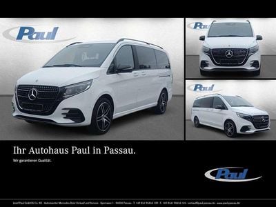 Weiss bergkristallweiß metalli Gebraucht 2024 Mercedes V250 Avantgarde Van / Kleinbus | 85.900 €