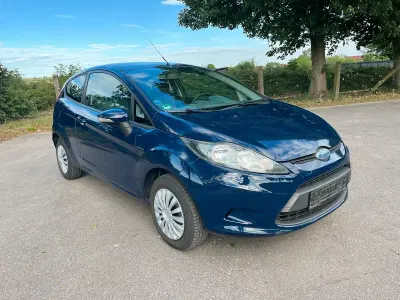 Gebraucht Ford Fiesta 60 PS (44 kW) 2009 Blau Kleinwagen