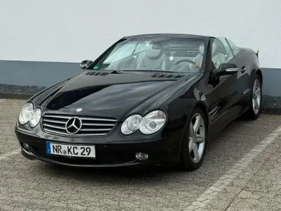 Gebraucht Mercedes SL500 306 PS (225 kW) 2001 Schwarz Cabrio
