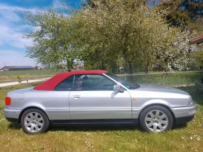 Gebraucht Audi Cabriolet 90 PS (66 kW) 1999 Silber Cabrio