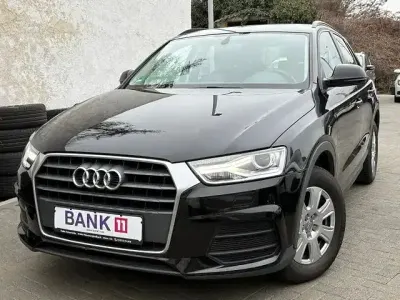 Begagnad Audi Q3 Basis 125 HK (91 kW) 2017 Svart SUV