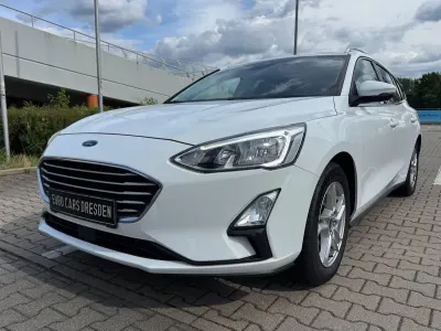 Gebraucht Ford Focus Cool & Connect 125 PS (91 kW) 2018 Weiß Kombi