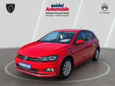 Gebraucht VW Polo Highline 95 PS (69 kW) 2018 Rot Kleinwagen