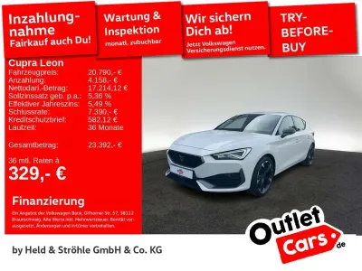 Gebraucht Cupra Leon 150 PS (110 kW) 2024 Weiß Limousine
