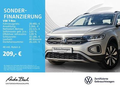Second-hand VW T-Roc Move 150 CP (110 kW) 2023 Argintiu SUV