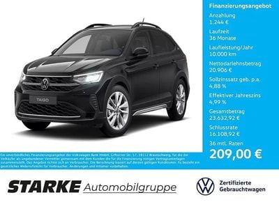 Second-hand VW Taigo Goal 116 CP (85 kW) 2025 Negru SUV