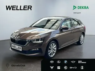 Gebraucht Skoda Scala Ambition 150 PS (110 kW) 2019 Braun Kleinwagen