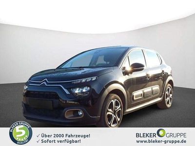 Schwarz Gebraucht 2023 Citroën C3 PureTech Limousine | 11.880 € (Fairer Preis)