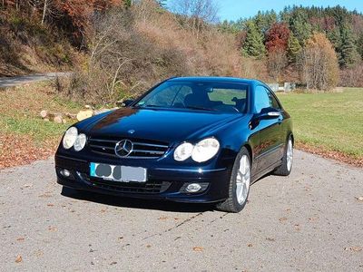 Gebraucht Mercedes CLK200 Avantgarde 184 PS (135 kW) 2007 Blau Coupé