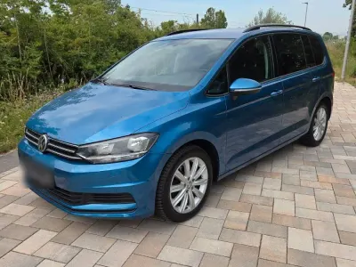 Gebraucht VW Touran Highline 150 PS (110 kW) 2016 Blau Van / Kleinbus