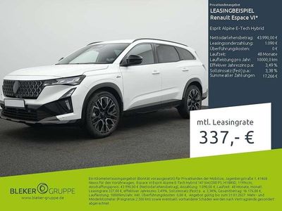 Gebraucht Renault Espace Esprit Alpine 200 PS (147 kW) 2025 Metallicsonderlacki SUV
