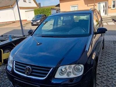 Usata VW Touran 150 CV (110 kW) 2003 Blu Monovolume