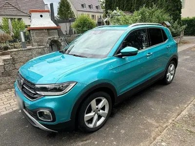 Gebraucht VW T-Cross Style 110 PS (80 kW) 2022 Blau SUV