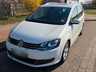Usata VW Sharan 177 CV (130 kW) 2014 Bianco Monovolume