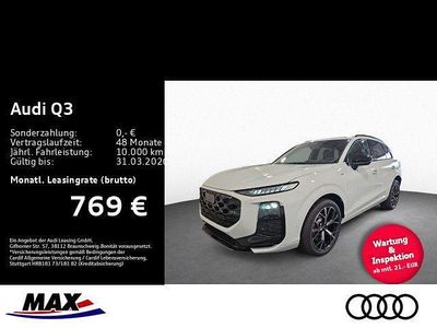 Neu Audi Q3 S-Line 265 PS (194 kW) 2025 Gletscherweiß metallic SUV