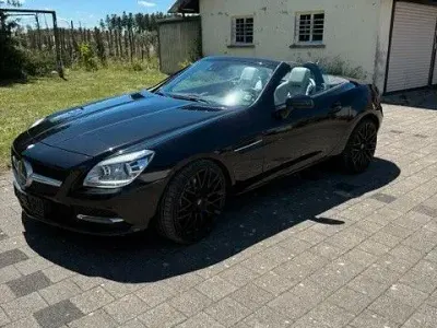 Gebraucht Mercedes SLK250 204 PS (150 kW) 2015 Schwarz Cabrio