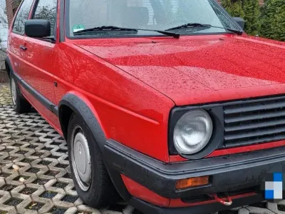 Brugt VW Golf II 69 HK (50 kW) 1990 Rød Hatchback