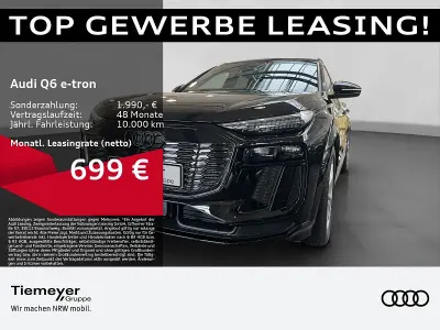 Gebraucht Audi Q6 e-tron S-Line 225 kW (306 PS) 2025 Schwarz SUV