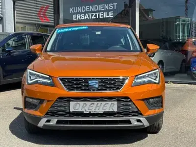 Gebraucht Seat Ateca Style 150 PS (110 kW) 2018 "samoa" orange metallic SUV