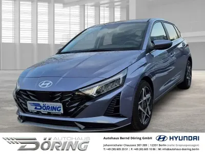 Gebraucht Hyundai i20 Turbo 101 PS (74 kW) 2025 Meta blue / mic Limousine