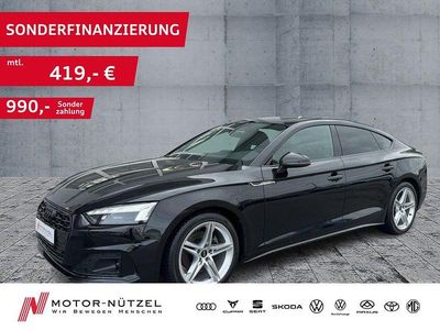 Gebraucht Audi A5 Sportback Advanced 163 PS (119 kW) 2023 Schwarz Kleinwagen