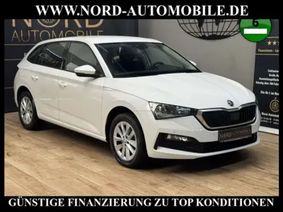 Gebraucht Skoda Scala Ambition 110 PS (80 kW) 2023 Weiß Kleinwagen