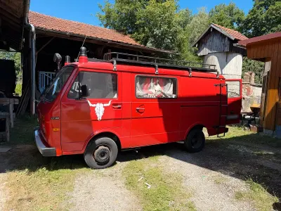 Gebraucht VW LT 75 PS (55 kW) 1978 Rot Van / Kleinbus