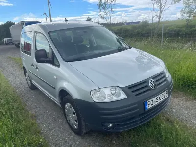 Gebraucht VW Caddy Comfortline 109 PS (80 kW) 2010 Silber Van / Kleinbus