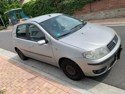 Gebraucht Fiat Punto 91 PS (66 kW) 2004 Silber Kleinwagen