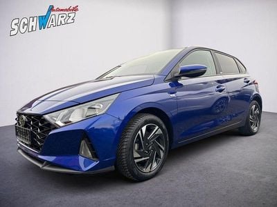 Gebraucht Hyundai i20 Intro Edition 101 PS (74 kW) 2021 Blau Kleinwagen