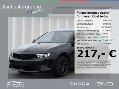 Gebraucht Opel Astra 131 PS (96 kW) 2024 Schwarz Kleinwagen