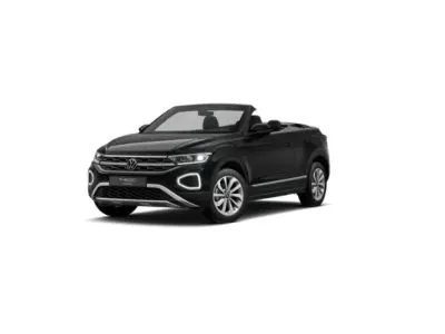 Gebraucht VW T-Roc Cabriolet Style 116 PS (85 kW) 2024 Deep black perleffekt (metallic) Cabrio