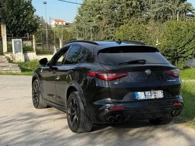 Gebraucht Alfa Romeo Stelvio Quadrifoglio 510 PS (375 kW) 2018 Schwarz SUV