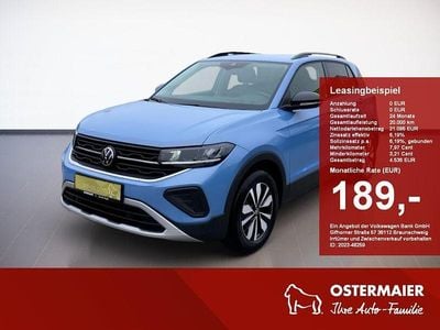 Gebraucht VW T-Cross Goal 95 PS (69 kW) 2025 Clear blue SUV