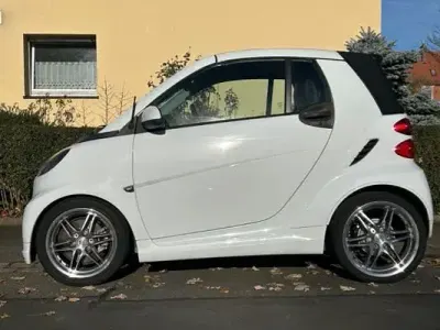 Gebraucht Smart ForTwo Cabrio Brabus Xclusive 102 PS (75 kW) 2014 Weiß Cabrio