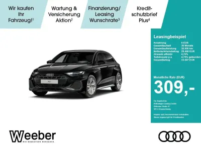 Gebraucht Audi A3 Comfort 150 PS (110 kW) 2025 Mythosschwarz metallic Limousine