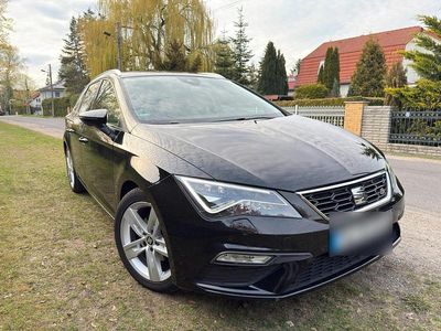 Usata Seat Leon ST FR 150 CV (110 kW) 2018 Nero Station wagon
