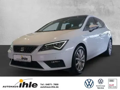Brugt Seat Leon XCELLENCE 150 HK (110 kW) 2018 Hvid Sedan
