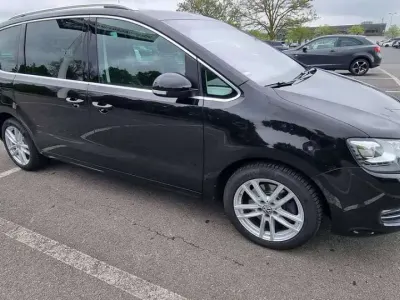 Gebraucht VW Sharan Highline 184 PS (135 kW) 2017 Schwarz Van / Kleinbus