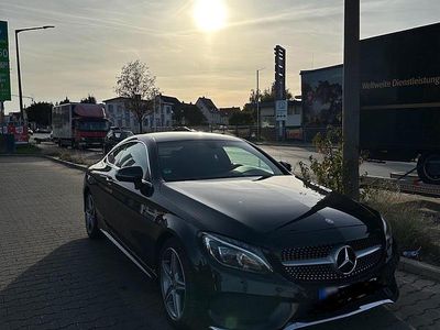 Gebraucht Mercedes C220 AMG line 177 PS (130 kW) 2016 Schwarz Coupé