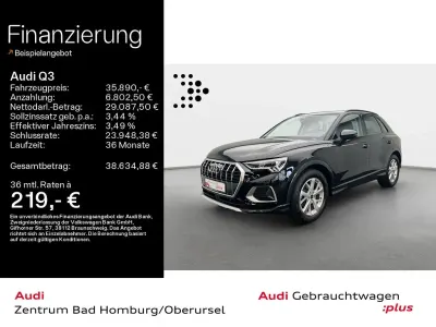 Gebraucht Audi Q3 Advanced Plus 150 PS (110 kW) 2025 Mythosschwarz metallic SUV