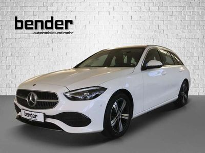 gebraucht Mercedes C220 T d * AHK*PANO*TOTWINKEL*9G-TRONIC*LED*MBUX*