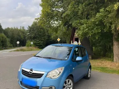 Gebraucht Opel Agila 2010 Blau Kleinwagen