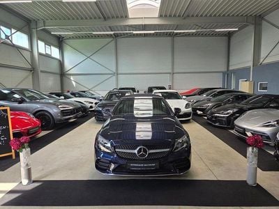 Usata Mercedes C300 245 CV (180 kW) 2020 Blu Cabrio