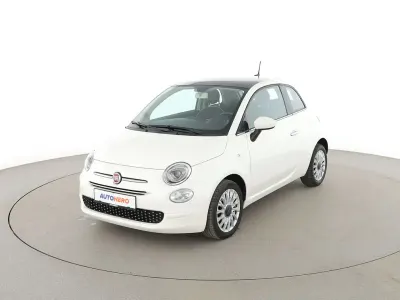 Gebraucht Fiat 500 Lounge 69 PS (50 kW) 2019 Weiß Limousine
