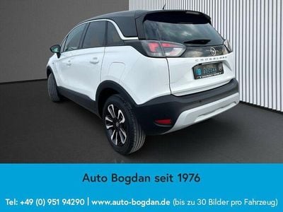Gebraucht Opel Crossland Elegance 110 PS (80 kW) 2024 Weiß /schwarz SUV
