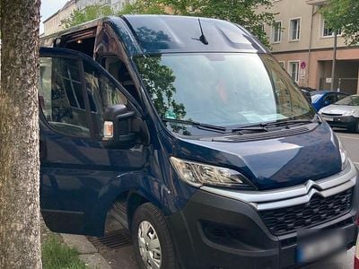 Gebraucht Citroën Jumper 140 PS (102 kW) 2021 Blau Van / Kleinbus